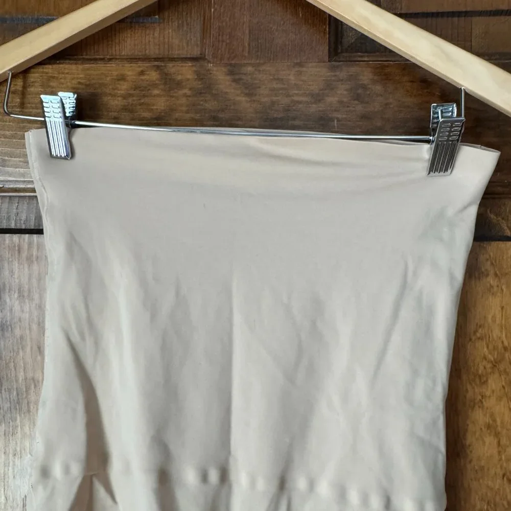 Skinnygirl Beige High Waist Smoother & Shaper Brief Large